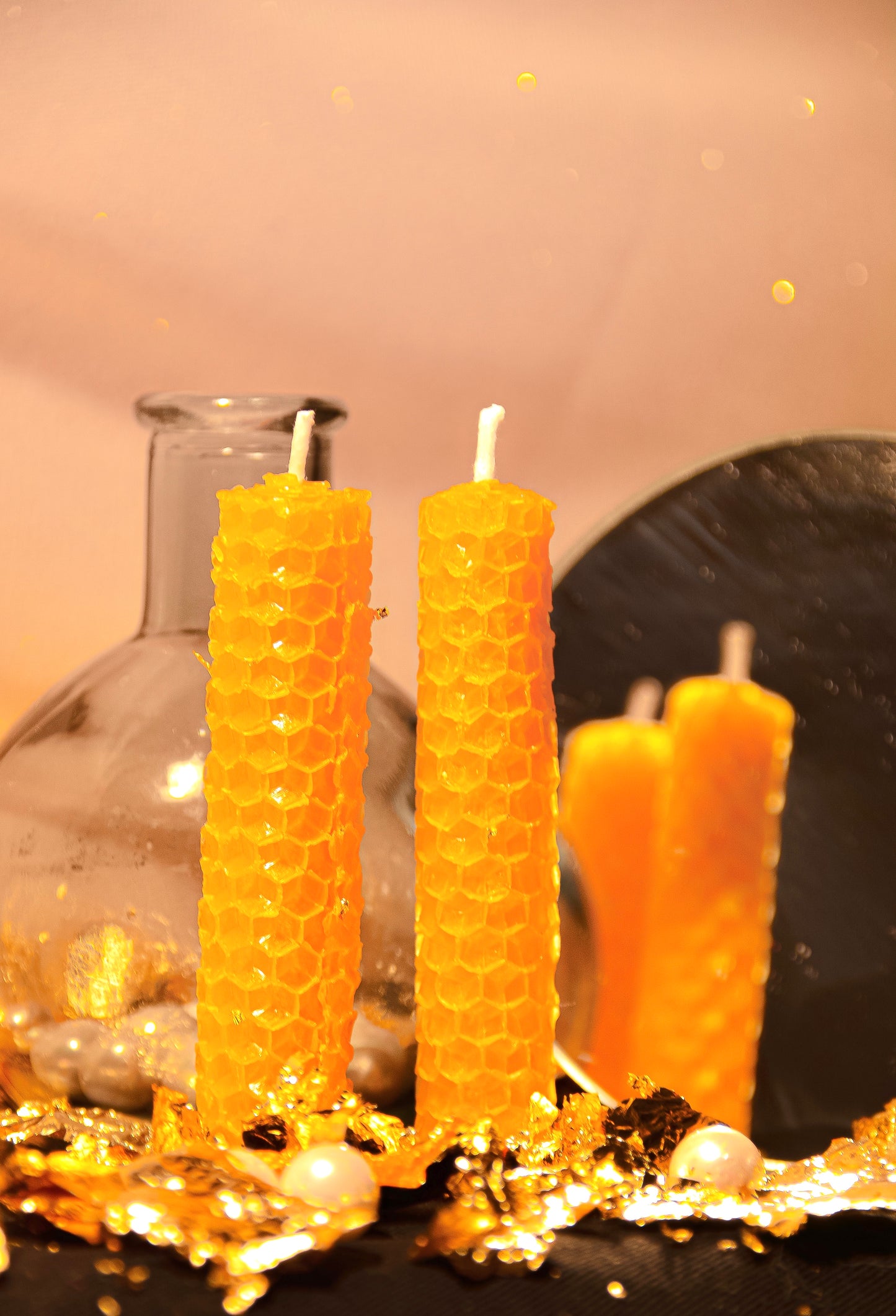 Pack 2 velas miel