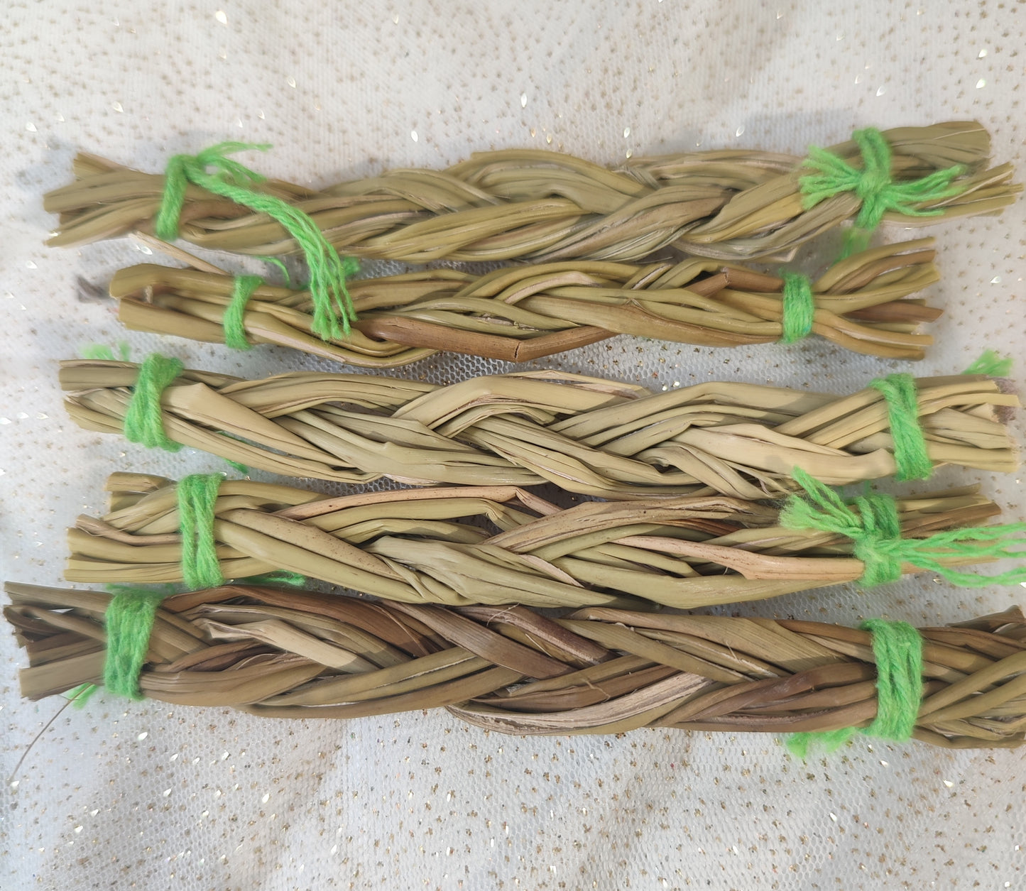 Trenza de sanación de hierba dulce