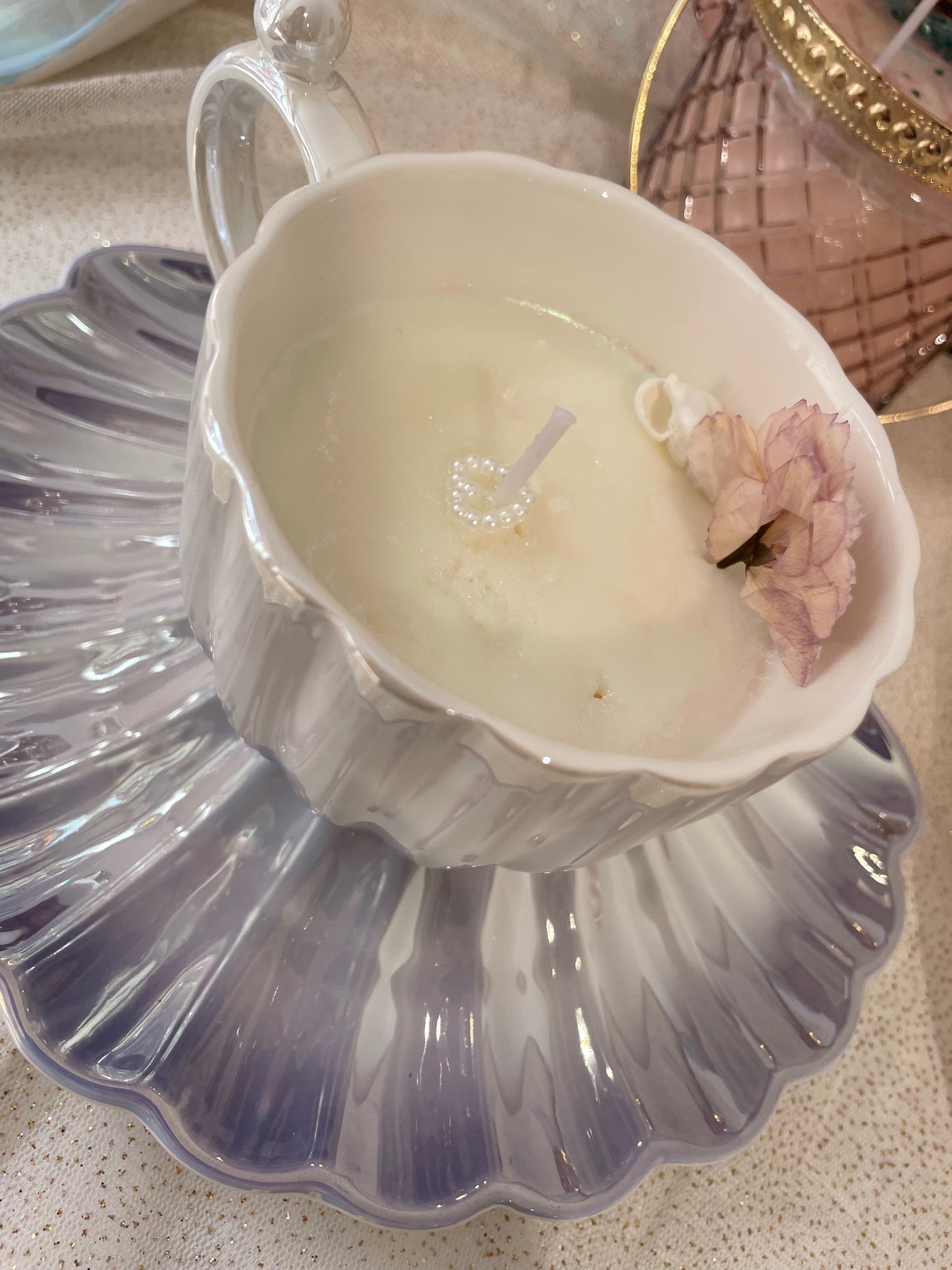 Vela Taza Nacarada