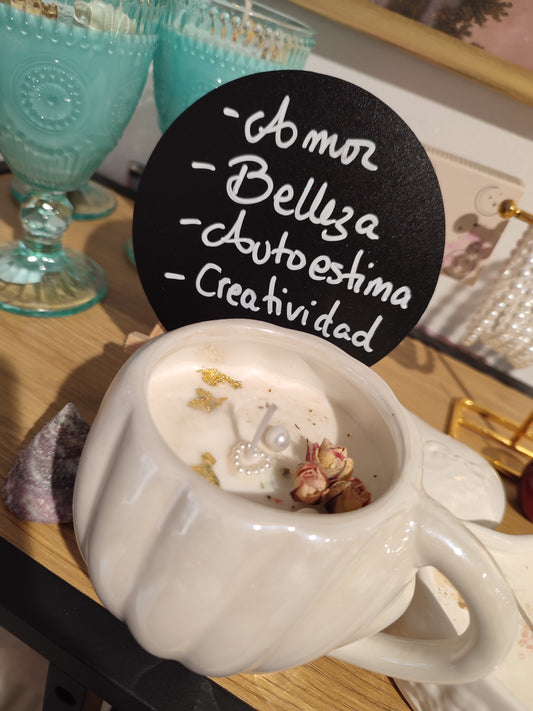 Vela taza Afrodita